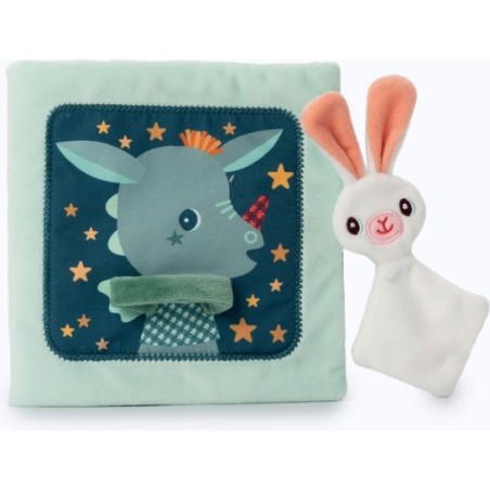 Joe et son doudou livre d'activité - Livre d'éveil en tissu - Lilliputiens
