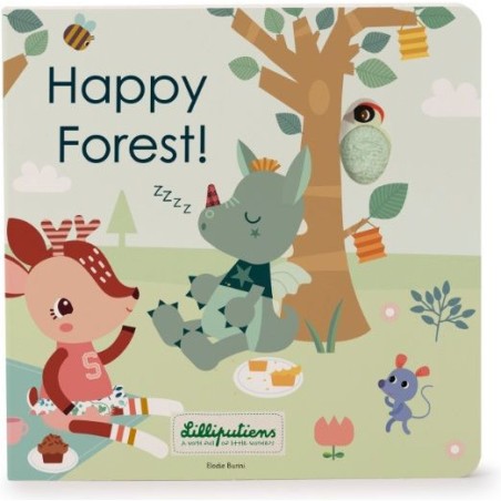 Happy Forest livre tactile et sonore - Lilliputiens
