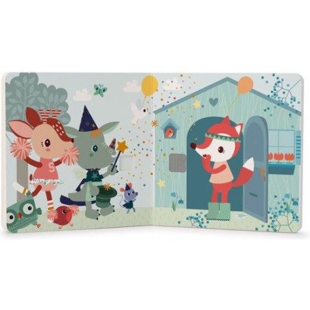 Happy Forest livre tactile et sonore - Lilliputiens
