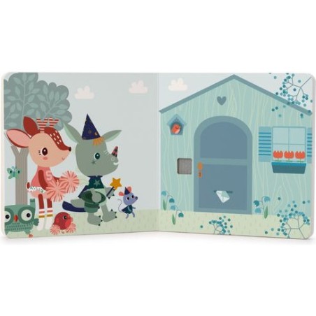 Happy Forest livre tactile et sonore - Lilliputiens