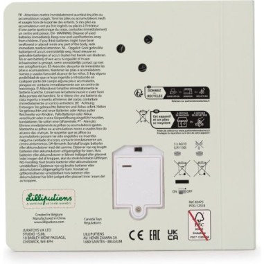 Happy Forest livre tactile et sonore - Lilliputiens