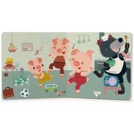 Sweet Louis livre tactile et sonore - Lilliputiens