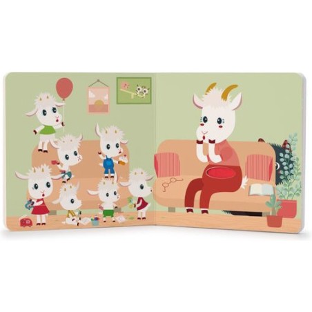 Sweet Louis livre tactile et sonore - Lilliputiens