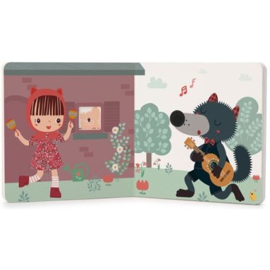 Sweet Louis livre tactile et sonore - Lilliputiens