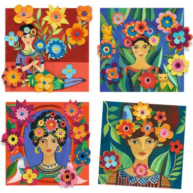 Coyoacán - Inspired By - Djeco tableaux à créer loisirs créatifs