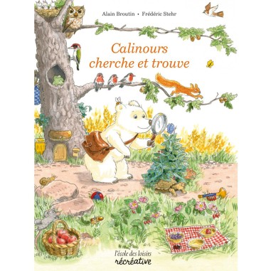 Livre Cherche et trouve Calinours - L'école des loisirs - Moulin Roty