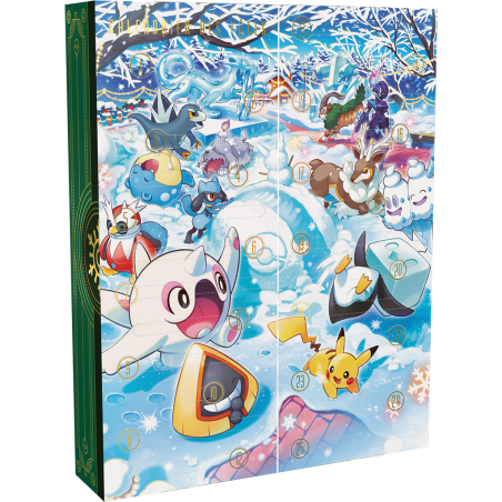Calendrier des fêtes 2024 - de l'avent - Pokémon