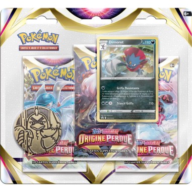 Pokémon EB11: Origine Perdue - Pack de 3 Boosters - Dimoret