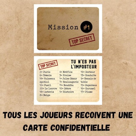 L'Imposteur - Oh Happy Games - Jeux de société - Gigamic