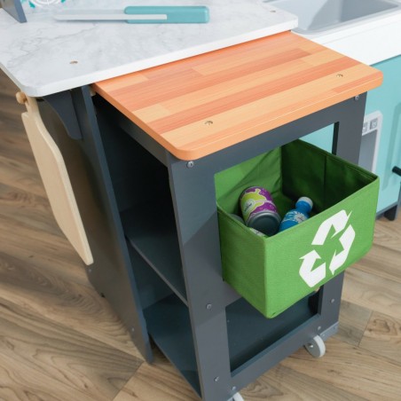 Cuisine enfant en bois KidKraft Garden Gourmet - Cuisine avec sons et lumières