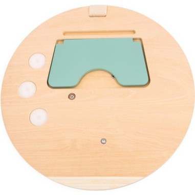 Panneau activités en bois bébé 12 mois, jouet éveil motricité - Janod