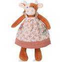 Peluche Charlotte la vache Les Tout-petits - La Grande Famille - Moulin Roty