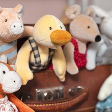 Philémon le cochon La Grande Famille - Moulin Roty