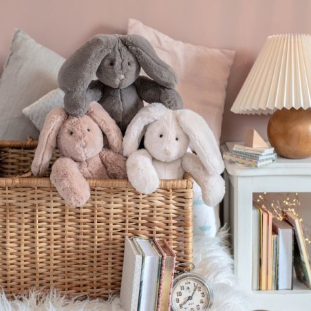Peluche Lapin rose Arthur et Louison - Moulin Roty