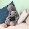 Grande peluche Chat - Les Baba Bou - Moulin Roty