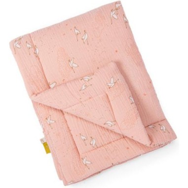 Plaid rose La petite école de danse - Moulin Roty