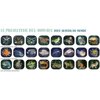 Projecteur des animaux Tout autour du monde - Moulin Roty