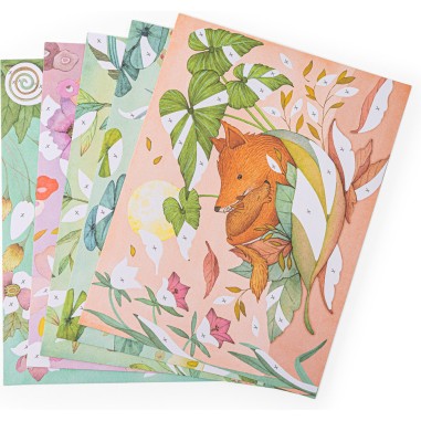 Cartes fantastiques Les Rosalies - Moulin Roty