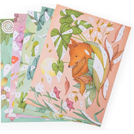 Cartes fantastiques Les Rosalies - Moulin Roty