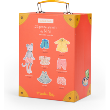 Valise La petite armoire Nini - La Grande Famille - Moulin Roty