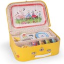 Valise set de thé en métal - La Grande Famille - Moulin Roty