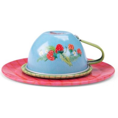 Valise dinette thé métal La Grande Famille - Moulin Roty