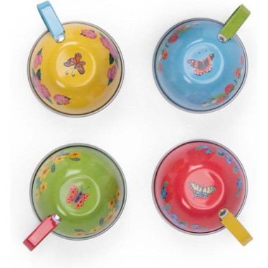 Valise dinette thé métal La Grande Famille - Moulin Roty