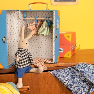 Valise La petite armoire Sylvain La Grande Famille - Moulin Roty
