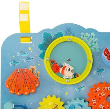 Panneau d'activités Les aventures de Paulie - Moulin Roty