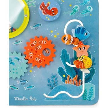 Panneau d'activités Les aventures de Paulie - Moulin Roty