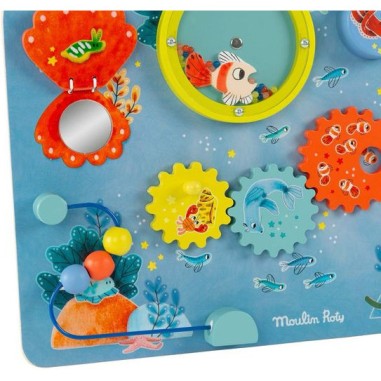 Panneau d'activités Les aventures de Paulie - Moulin Roty