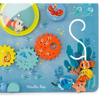 Panneau d'activités Les aventures de Paulie - Moulin Roty