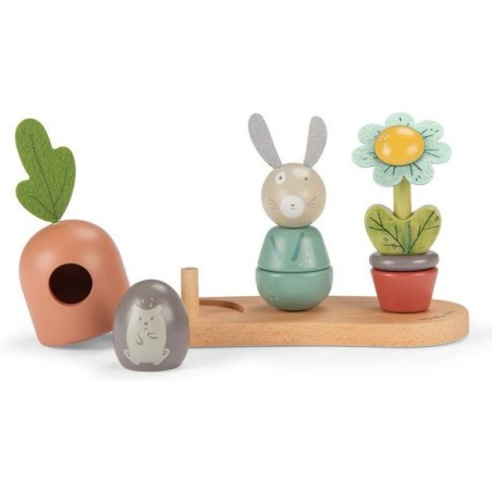 Empilable multi-activités Trois petits lapins - Moulin Roty