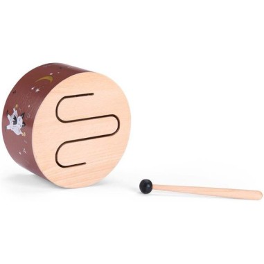 Tambour en bois Après la pluie - Moulin Roty