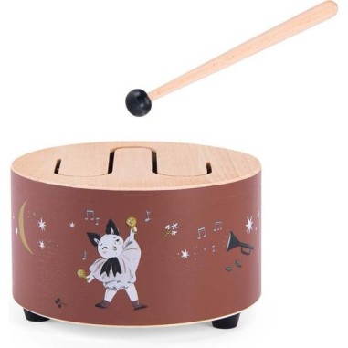 Tambour en bois Après la pluie - Moulin Roty