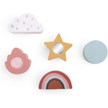 Puzzle sensoriel Après la pluie - Jouet en bois - Moulin Roty