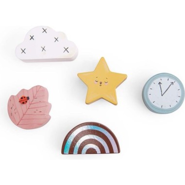 Puzzle sensoriel Après la pluie - Jouet en bois - Moulin Roty