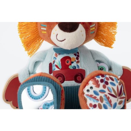 Peluche Jack lion multi-activités - Jouet d'éveil - Lilliputiens