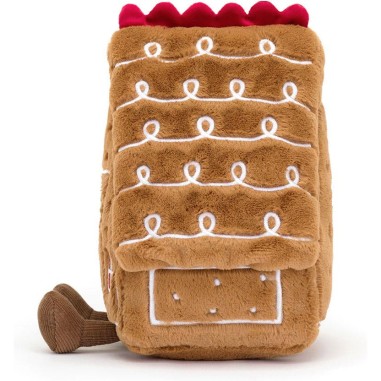 Jellycat Peluche Amuseables Gingerbread House
