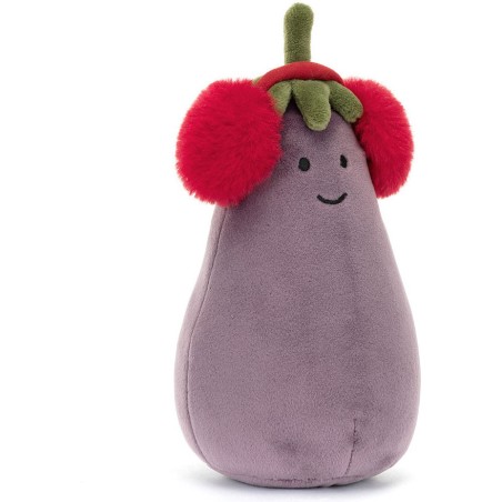 Jellycat Peluche Toastie Vivacious Red Aubergine
