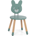 Chaise sauge - Trois petits lapins - Moulin Roty