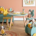 Chaise sauge - Trois petits lapins - Moulin Roty