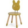 Chaise ocre - Trois petits lapins - Trois petits lapins - Moulin Roty