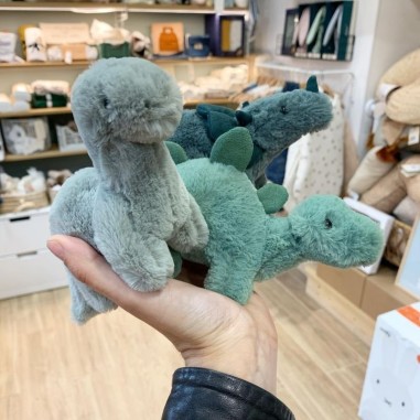 Peluche Brontosaure Fossilly Mini Dinosaure - 8cm - Jellycat