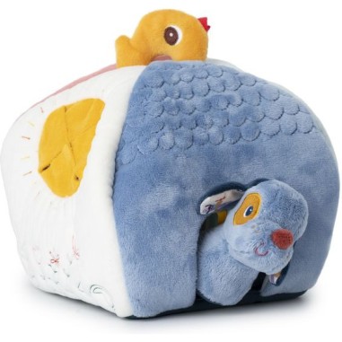 Maison Jules et 4 hochets cachés - Jouet d'éveil - Lilliputiens