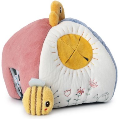 Maison Jules et 4 hochets cachés - Jouet d'éveil - Lilliputiens