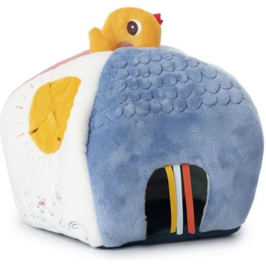 Maison Jules et 4 hochets cachés - Jouet d'éveil - Lilliputiens