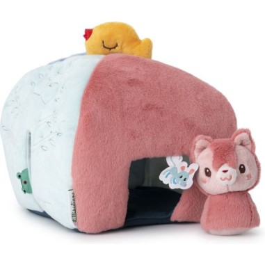 Maison Jules et 4 hochets cachés - Jouet d'éveil - Lilliputiens