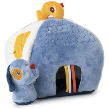 Maison Jules et 4 hochets cachés - Jouet d'éveil - Lilliputiens