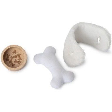 Jules le chien et son panier - Jouet en tissu - Lilliputiens